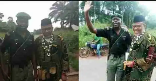 Nigerian Police Force to Punish Officers Taking Pictures with Nnamdi Kanu